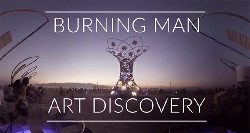 burning man art discovery