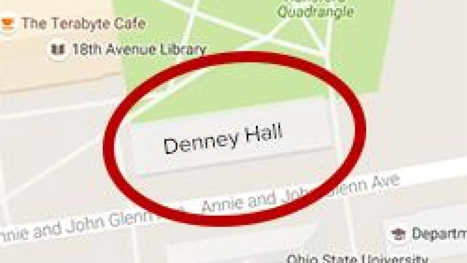 Map of new location