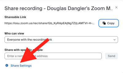 How to make Zoom recordings downloadable | Instructional and Research