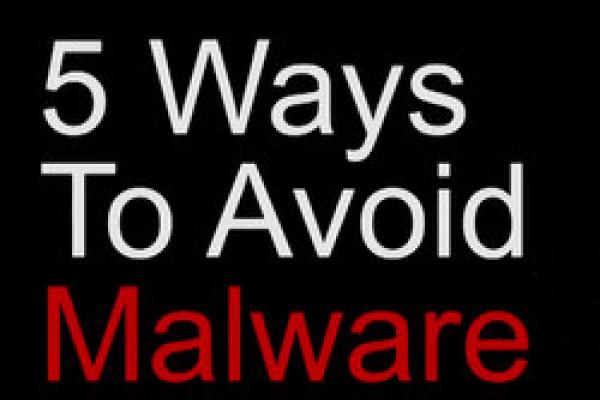 5 ways to avoid malware